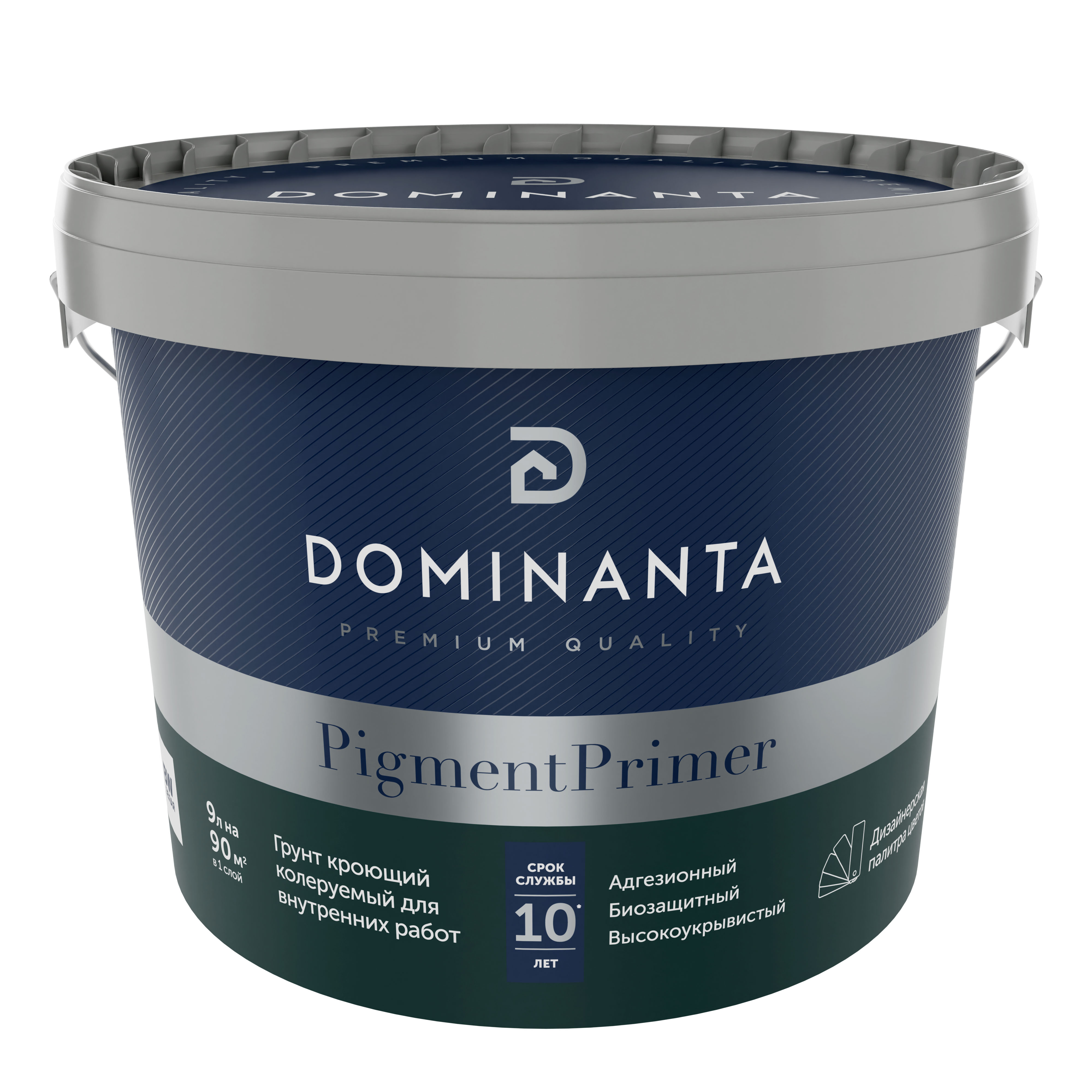 DOMINANTA PigmentPrimer Грунт кроющий колеруемый для внутренних работ