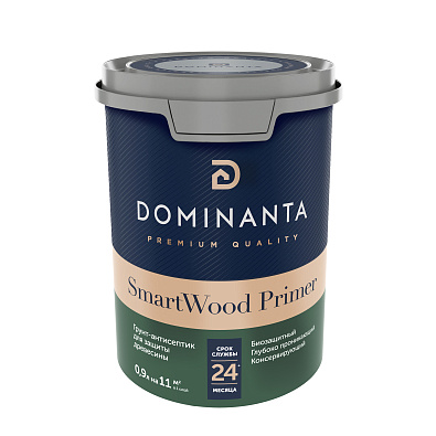 DOMINANTA SmartWood Primer Грунт-антисептик для защиты древесины
